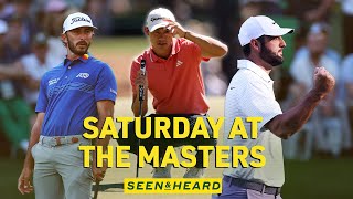 Unpacking Masters Saturday: Inside Moving Day chaos | Seen & Heard at Augusta