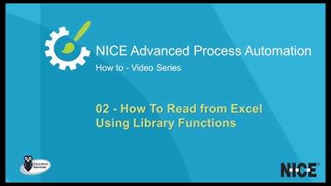 How to Read from Excel Using Library Functions