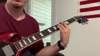 How to play Panama By Van Halen on guitar (EASY) guide