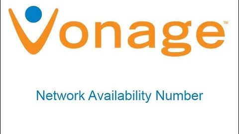 Vonage Network Availability Number