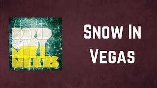 David Gray - Snow In Vegas (Lyrics)