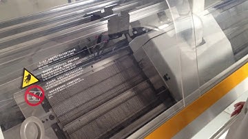 How to use flat knitting machine - Basic operation -2