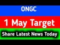 ongc share latest news || ongc share latest news today