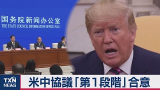 米中協議「第１段階」合意