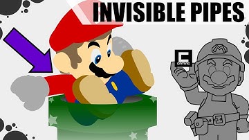 The Invisible Pipes Glitch - Super Mario Maker