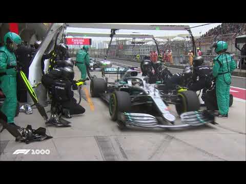 Mercedes' Double Pit Stop Masterclass | 2019 Chinese Grand Prix