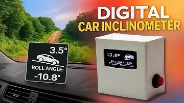 Build a Digital Car Inclinometer for Your Vehicle! | DIY Arduino Project (MPU6050 & OLED Display)