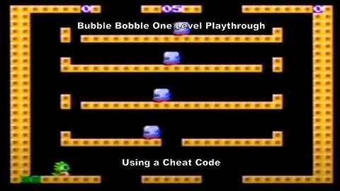 Bubble Bobble One Level playthrough using a Master System Cheat Code :D #MasterSystem #Sega #MS #Sub