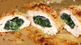 Crispy Stuffed Chicken Breast