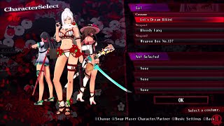 Onechanbara Origin - All Characters + DLC Costumes [1080p 60fps]