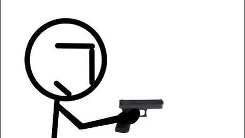 2D glock 17 empty reload animation