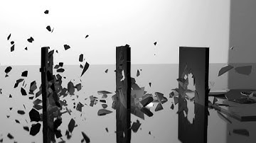 3 Wall Break (3ds max + rayfire)