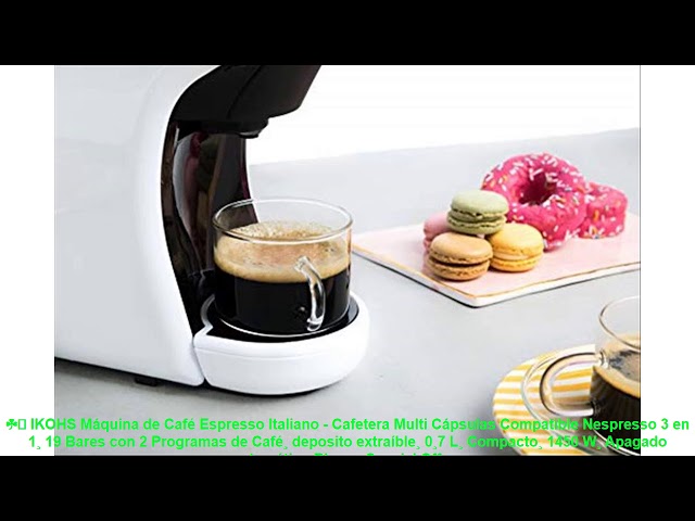 Cafetera Multicapsula 4 en 1 1500 W