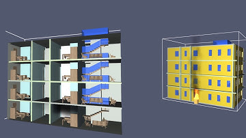 #Pyrosim Simülasyon/ Case-6 Betonarme+TaşYünü+YatayNervür+DikeyNervür