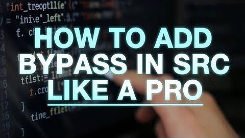 How to Add Bypass in SRC | BGMI 4.1 Premium Method