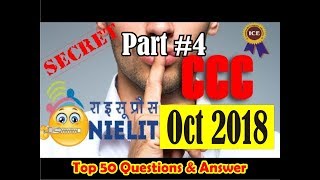 Top 50 questions for Oct CCC