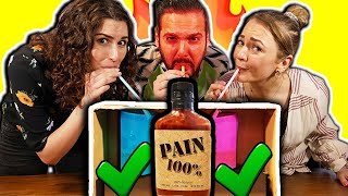 Wähle Nicht Den Falschen Strohhalm Challenge Extrem Scharfe Edition