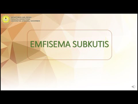 Video: Emfisema Subkutan