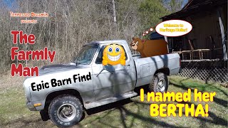 Player Profile BARN FIND! Found The Perfect Farm Truck! 1985 Dodge Power Wagon 4x4, 318 V-8 #trucks #youtube #dodge
