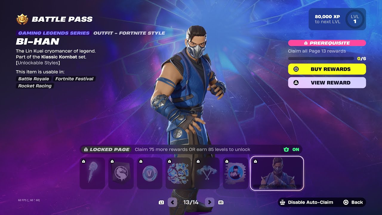 Fortnite: Chapter 6 season 2 All Battle Pass Rewards