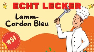 ECHT LECKER 👨‍🍳 LAMM CORDON-BLEU | Folge 51