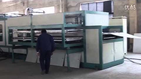 automatic ps disposable  foam  fast food container machine