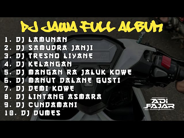 DJ PINDHA SAMUDRA PASANG KANG TANPO WANGENAN TRESNAKU MRING SLIRAMU SAYANG || DJ JAWA FULL ALBUM class=