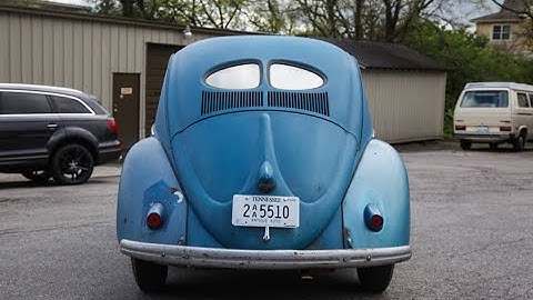 1949 Volkswagen Beetle Video Tour and Engine Start