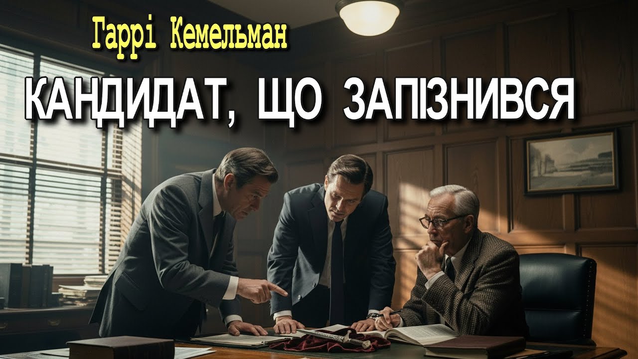 Гаррі Кемельман - "Кандидат, що запізнився" детективне оповідання