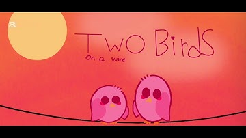 Two birds on a wire-@reginaspektor-(overlap)