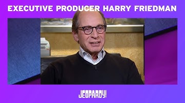 Jeopardy! Executive Producer Harry Friedman receives lifetime achievement Emmy® | JEOPARDY!