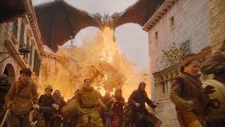 Game of Bell Tolls Daenerys destroys King's Landing (Metallica For Whom the Bell Tolls)