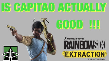 Is CAPITAO actually any good solo critical run - Rainbow Six Extraction