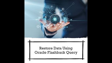 Data Restore With Oracle Flashback Query