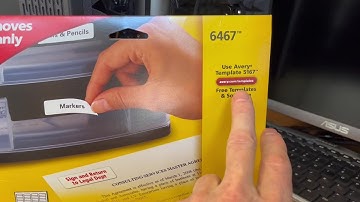 AVERY Removable Sure Feed ID Labels - HONEST Review