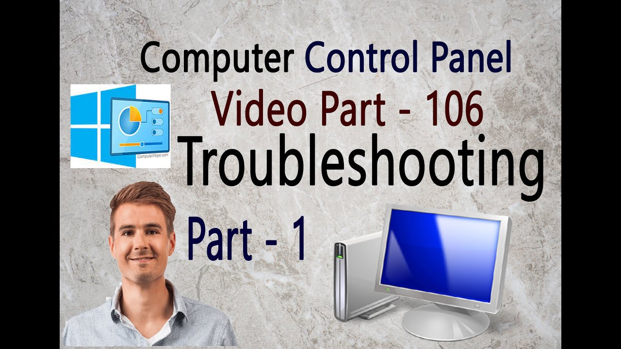 troubleshooting | troubleshoot part - 1 | control panel part - 106 ...