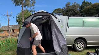 Dometic Inflatable Tailgater Air SUV Awning Review & Setup Demonstration