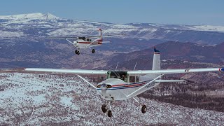 Cessna 182 Squad! Three 182s Flying through the Colorado Mountains