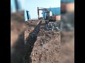 drainage line layout excavation soling steel raft and wall casting ek hi video me pura work