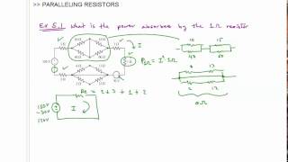 01.10 Network Analysis 01 - Circuit with parallel resistors (01 NA EX RPAR)