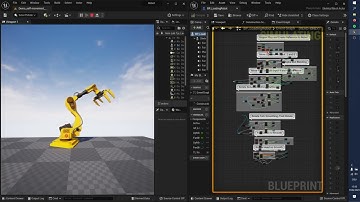 Procedural Sound Design for a Industrial Robot Asset in Unreal Engine via Meta Sounds