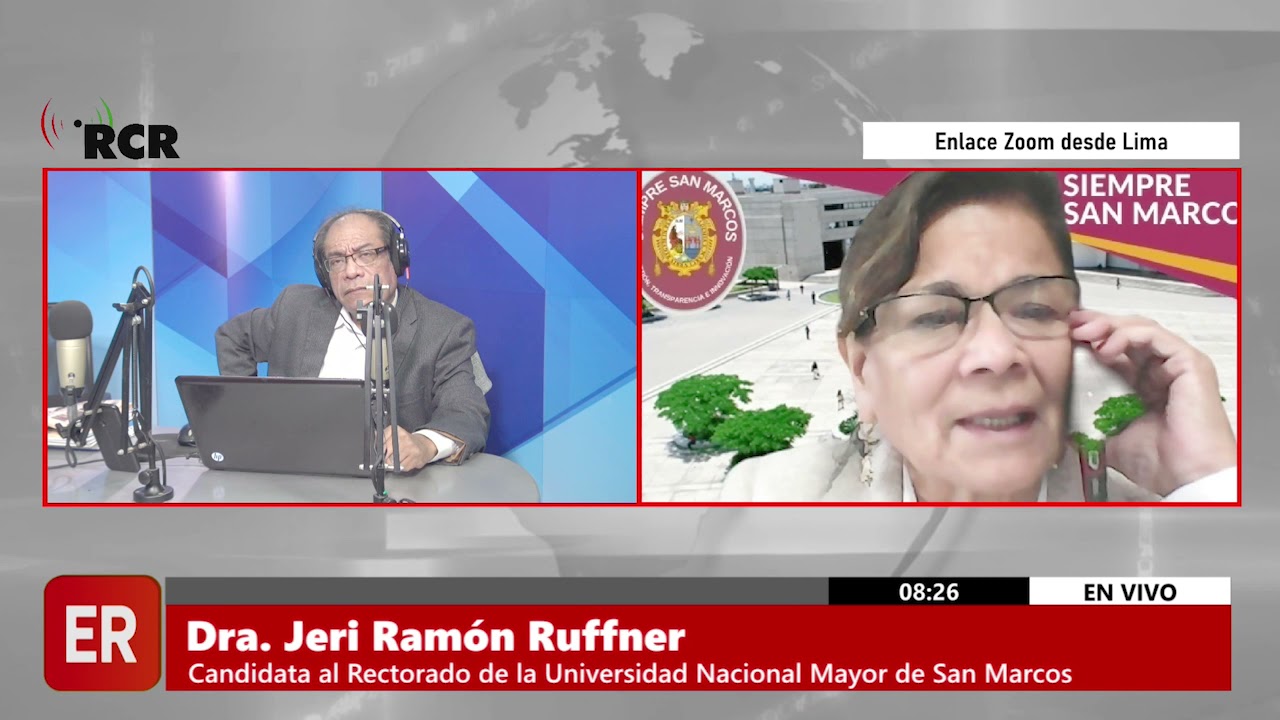 ENTREVISTA A JERI RAMÓN, CANDIDATA AL RECTORADO DE LA UNIVERSIDAD NACIONAL MAYOR DE SAN MARCOS