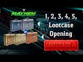 1, 2, 3, 4, 5 Lootcase Opening WWE MAYHEM