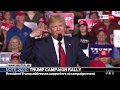 Pres. Trump New Hampshire Rally in Manchester | ABC News Live Coverage