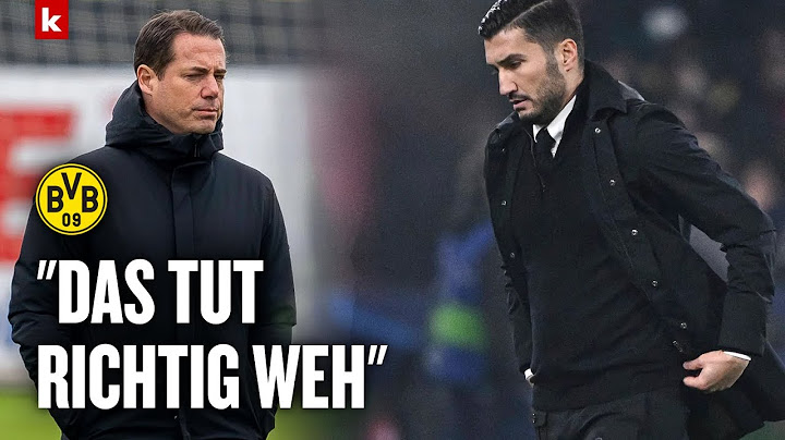 Ricken erklärt die Sahin-Entlassung: "Niederlage für uns alle" | Borussia Dortmund
