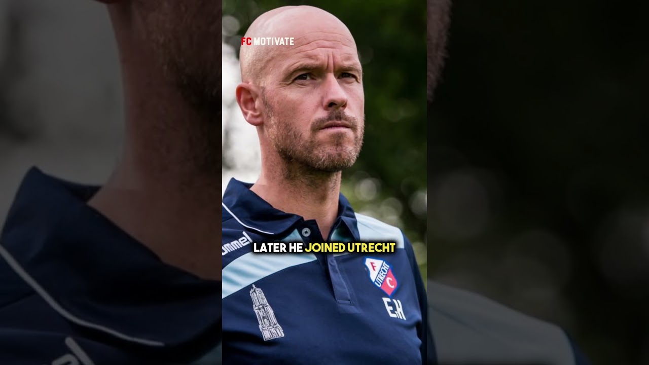 ⁣The Incredible Rise Of Erik Ten Hag ⚽️📈 #soccer #manutd #shorts