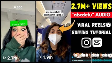 "abcdefu" Gayle Song Reels Editing Tutorial | Viral Reels Editing | Trending Reels Editing