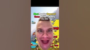 Most Popular Supercell Game in your Country