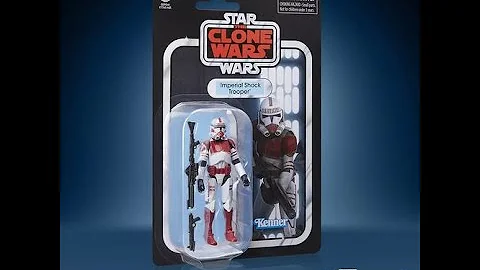 Imperial Shock Trooper  The Vintage Collection ( Star Wars The Clone Wars ) 3.75 HD Review.