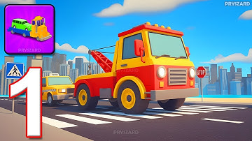 Tow Truck Simulator: Go Towing - Gameplay Walkthrough Part 1 - Tow Truck Simulator (iOS, Android)